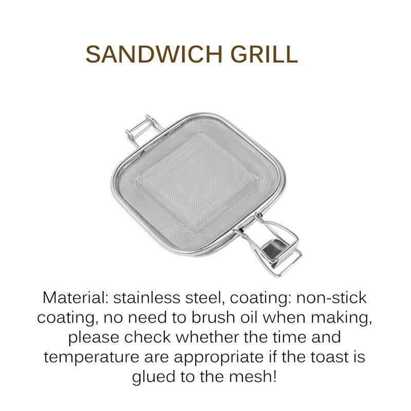 Lisslune | Stainless Steel Sandwich Grill Mesh