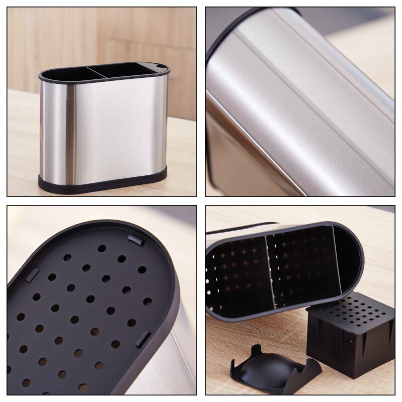 Lisslune | Kitchen Utensils Organizer Drain Rack