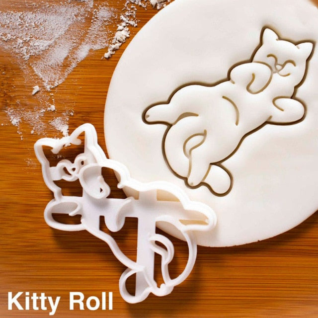 Lisslune | Cat Cookie Mold Cutter Set
