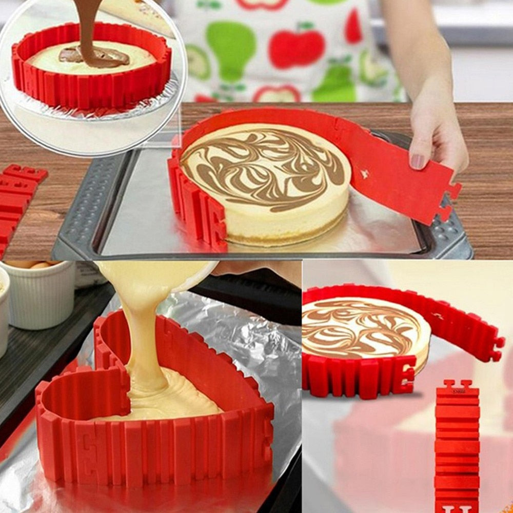 Lisslune | Multi-Shape Magic Silicone Cake Mold