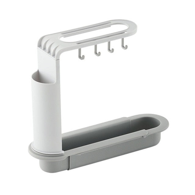 Lisslune | Adjustable Shelf Drain Rack Kitchen Organizer