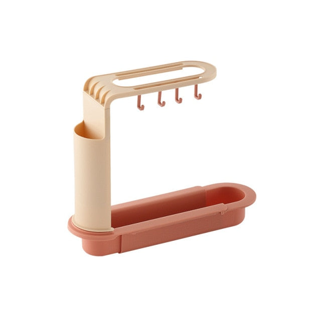 Lisslune | Adjustable Shelf Drain Rack Kitchen Organizer