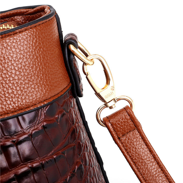 Lisslune | Leather Crocodile Bag – with handcrafted details