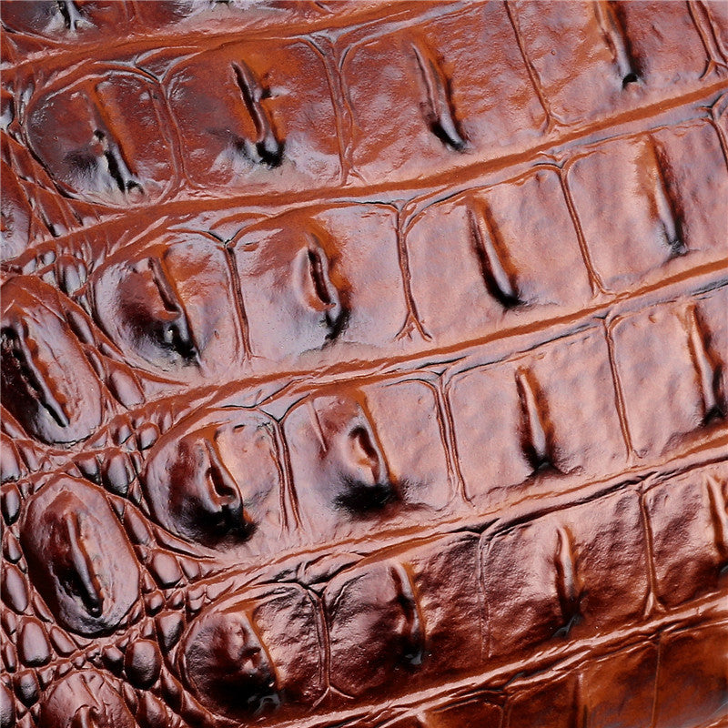 Lisslune | Leather Crocodile Bag – with handcrafted details