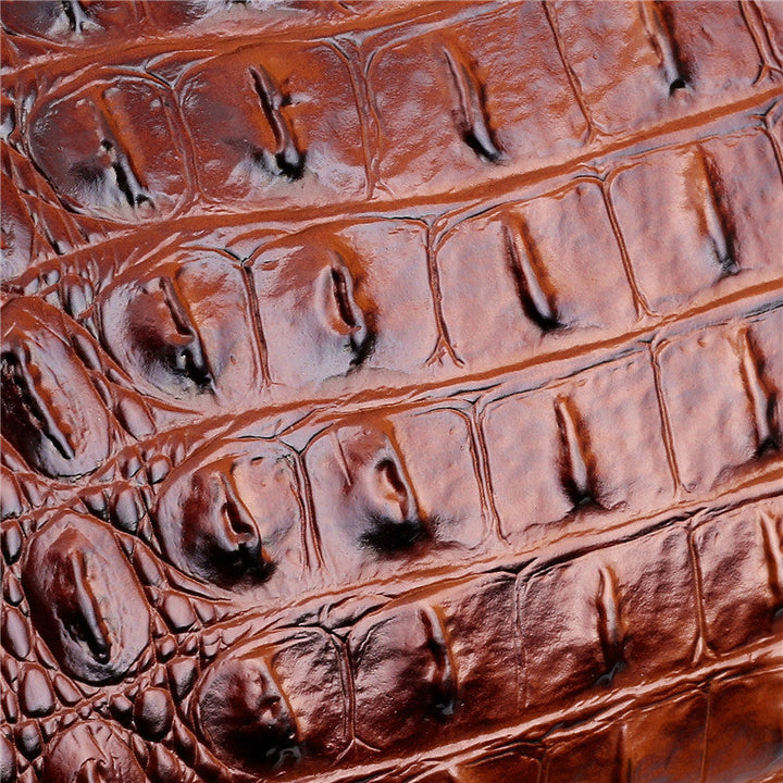 Lisslune | Leather Crocodile Bag – with handcrafted details