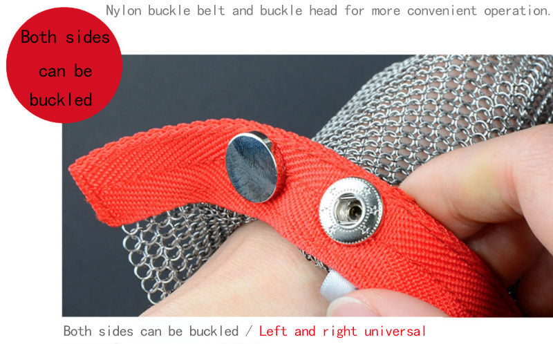 Lisslune | Stainless Steel Cut Resistant Mesh Gloves