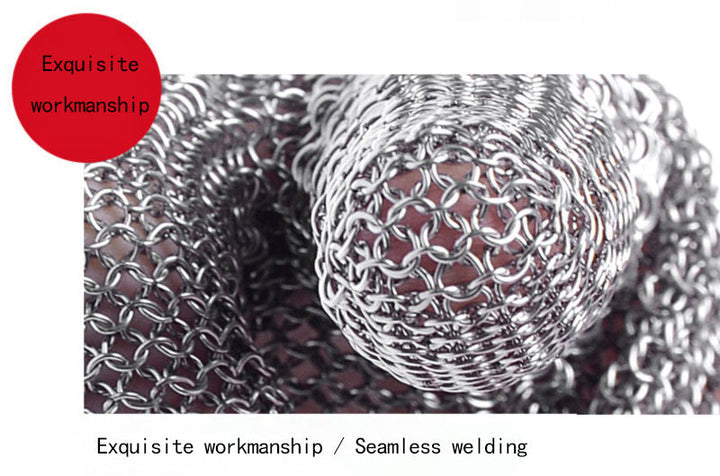 Lisslune | Stainless Steel Cut Resistant Mesh Gloves