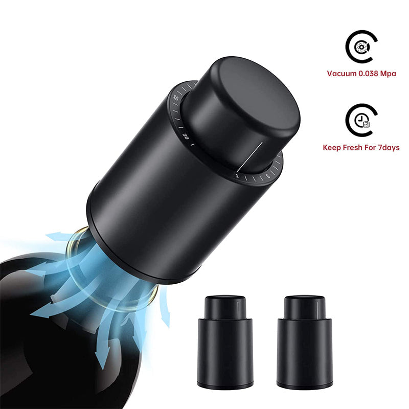 Lisslune | Reusable Vacuum Wine Bottle Stopper