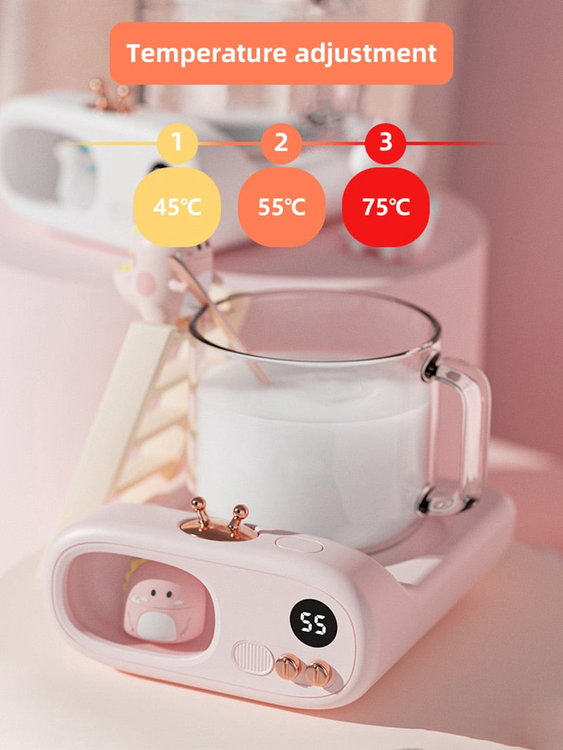 Lisslune | Smart Cute Pet Coffee Warmer Coaster