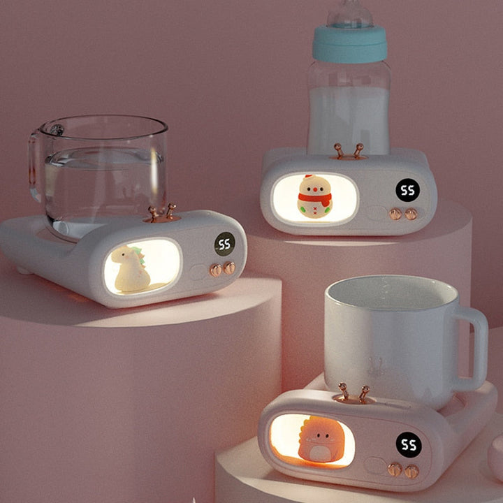 Lisslune | Smart Cute Pet Coffee Warmer Coaster