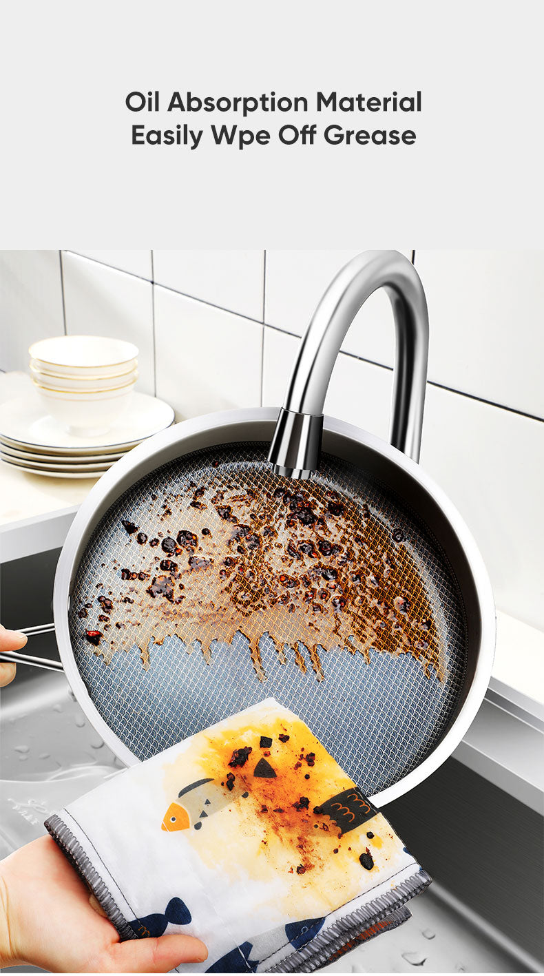 Lisslune | Reusable Super Absorbent Kitchen Towel Pack