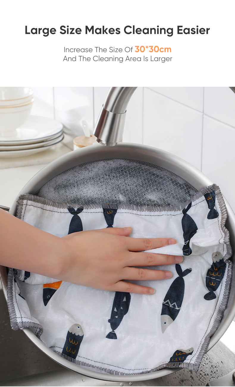 Lisslune | Reusable Super Absorbent Kitchen Towel Pack