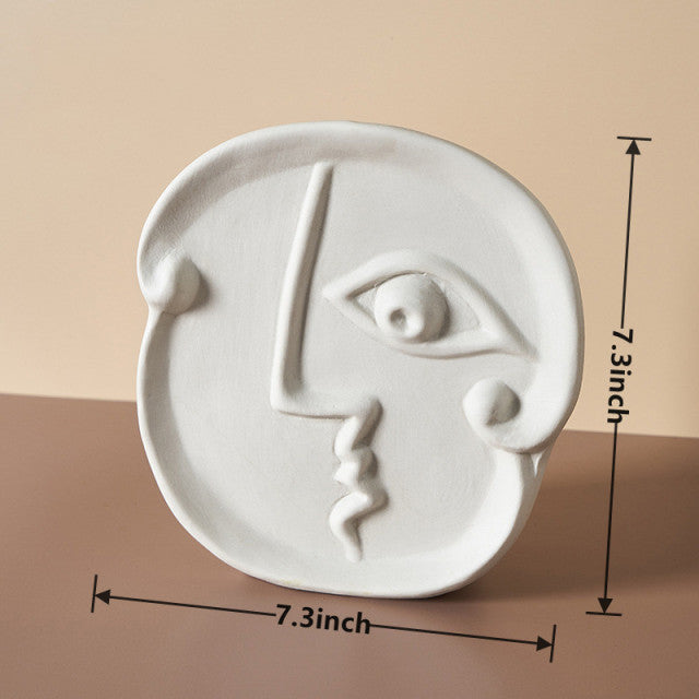 Lisslune | Nordic Modern Ceramic Art Face Vase