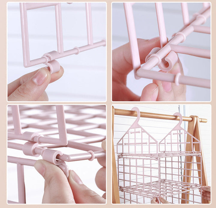 Lisslune | Foldable Wardrobe Multilayer Storage Rack