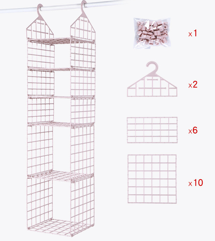 Lisslune | Foldable Wardrobe Multilayer Storage Rack