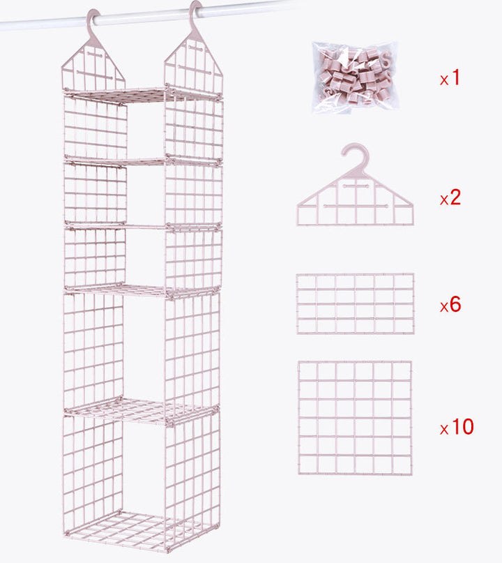 Lisslune | Foldable Wardrobe Multilayer Storage Rack