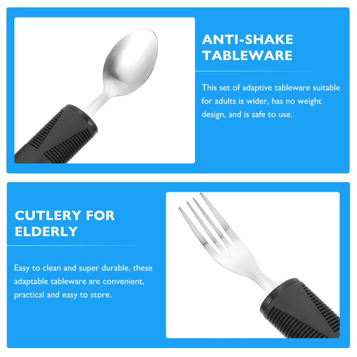 Lisslune | Anti-Shake Elderly Tableware Set