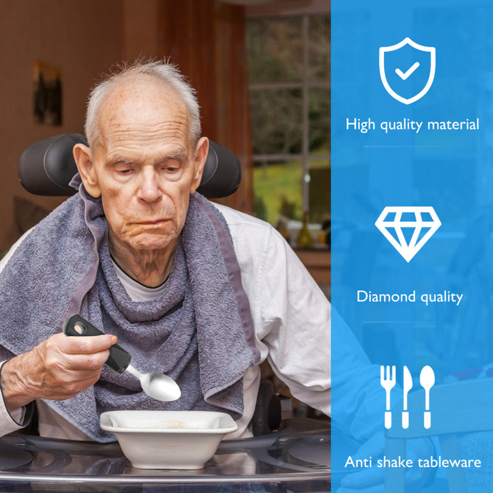 Lisslune | Anti-Shake Elderly Tableware Set