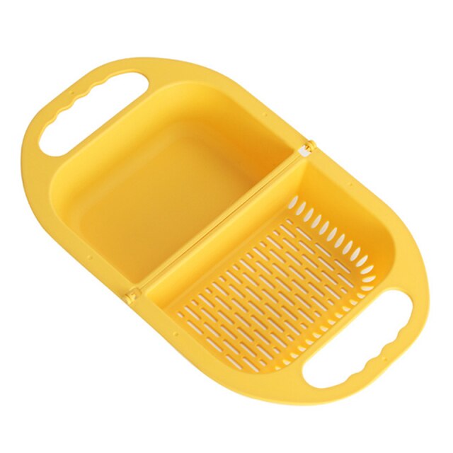 Lisslune | Collapsible Folding Fruit Vegetable Washing Drainer Basket