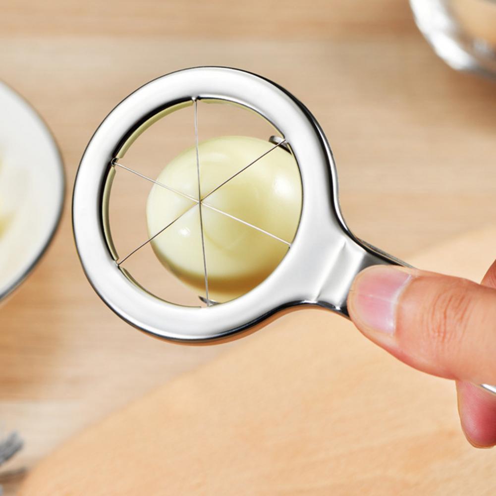 Lisslune | Stainless Steel Easy Egg Slicer Tool