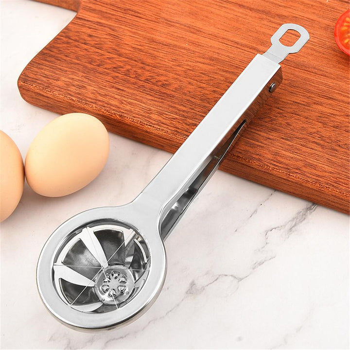 Lisslune | Stainless Steel Easy Egg Slicer Tool