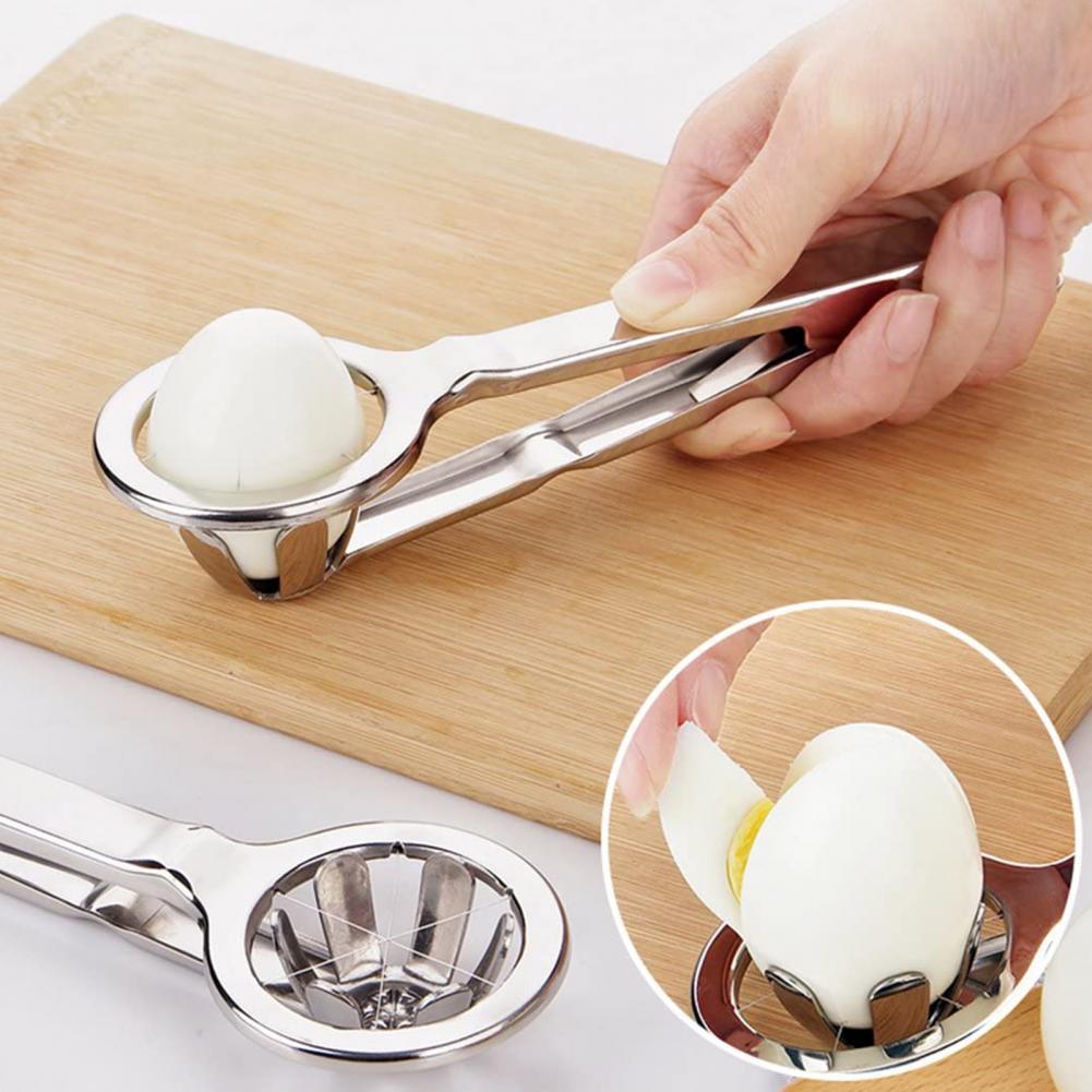 Lisslune | Stainless Steel Easy Egg Slicer Tool