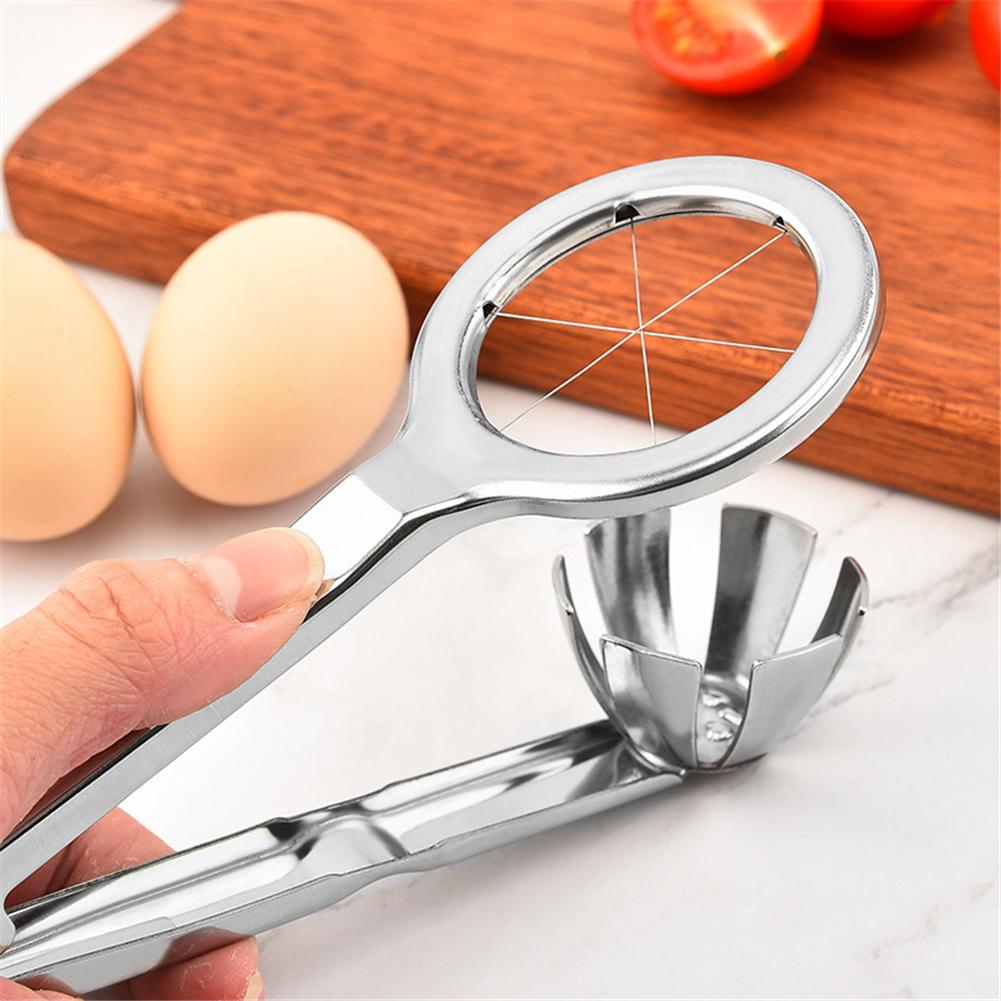 Lisslune | Stainless Steel Easy Egg Slicer Tool