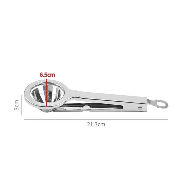 Lisslune | Stainless Steel Easy Egg Slicer Tool