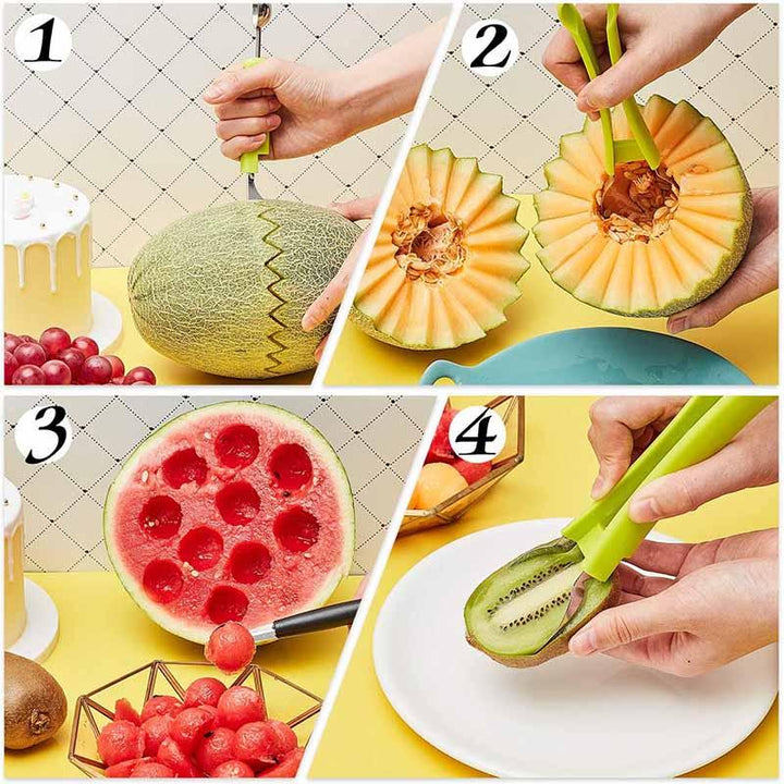 Lisslune | Fruit Carving Knife Set