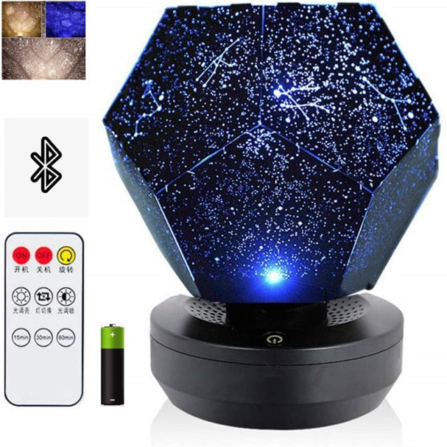 Lisslune | Planetarium Galaxy Night Light Projector