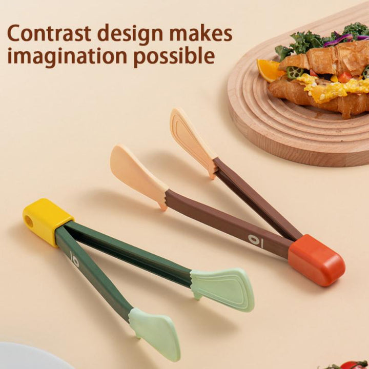 Lisslune | Non-Stick Colorful Matte Tongs