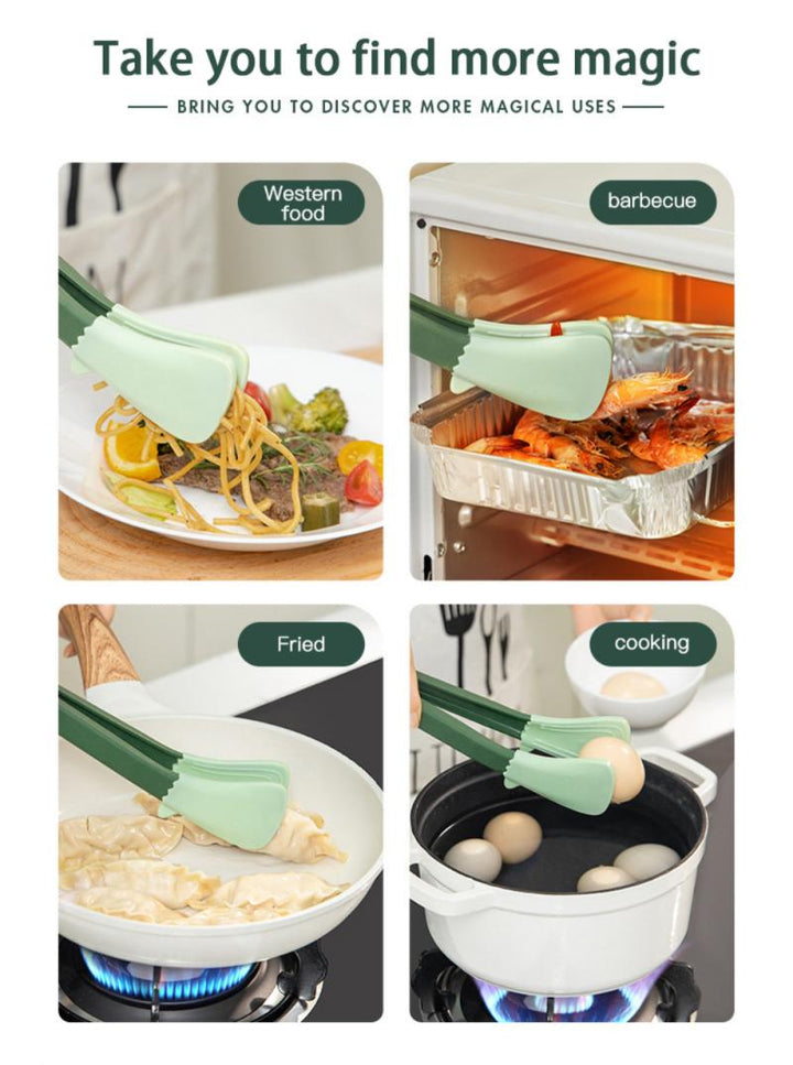 Lisslune | Non-Stick Colorful Matte Tongs
