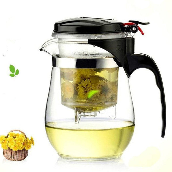 Lisslune | Glass Tea Leak-Proof Infuser Pitcher