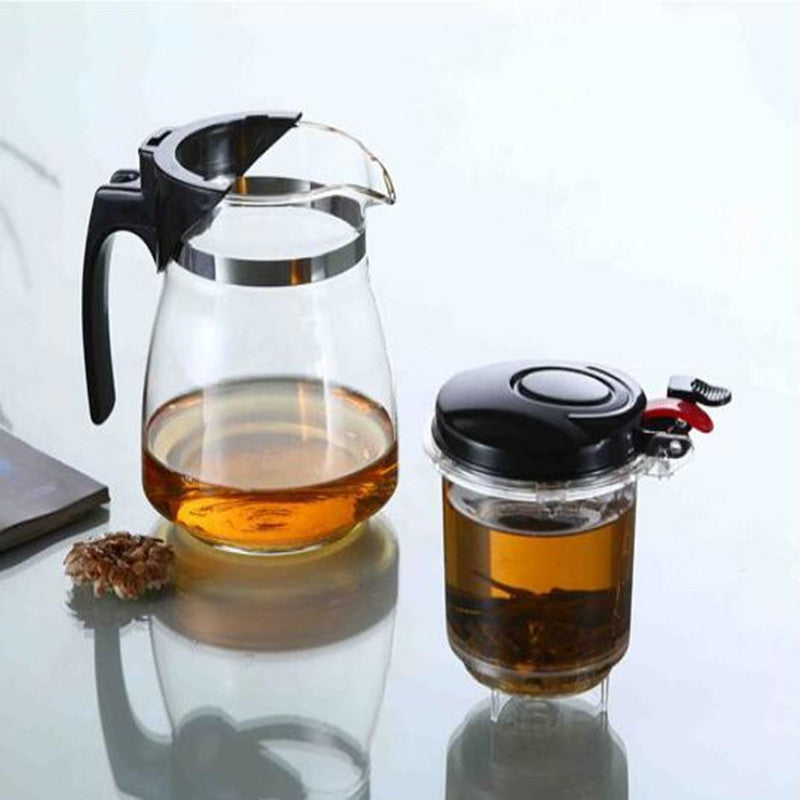 Lisslune | Glass Tea Leak-Proof Infuser Pitcher