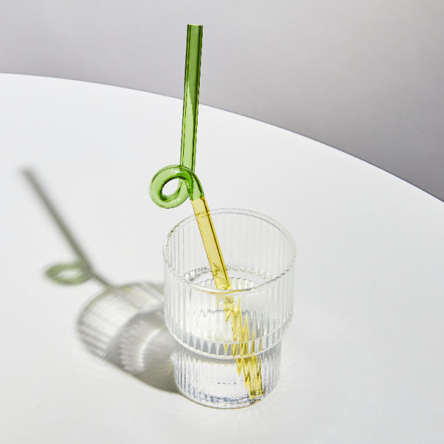 Lisslune | Colorful Environment Friendly Reusable Glass Straw