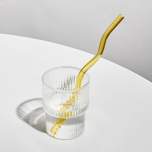 Lisslune | Colorful Environment Friendly Reusable Glass Straw