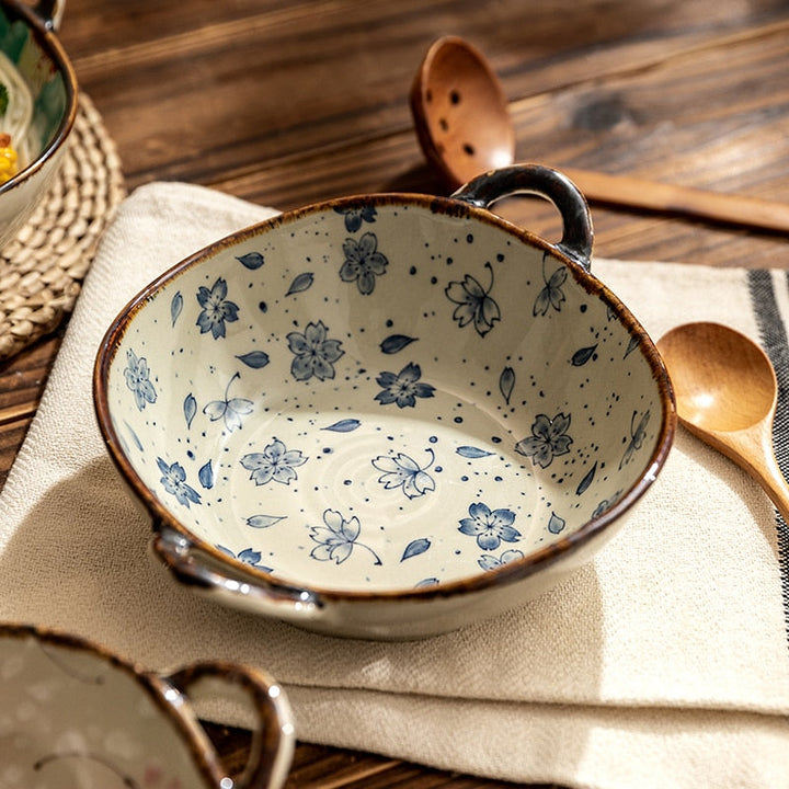 Lisslune | Flora Ceramic Pasta Bowls