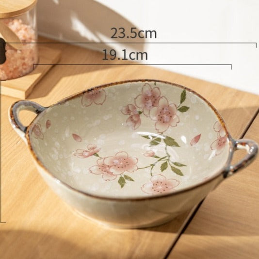 Lisslune | Flora Ceramic Pasta Bowls