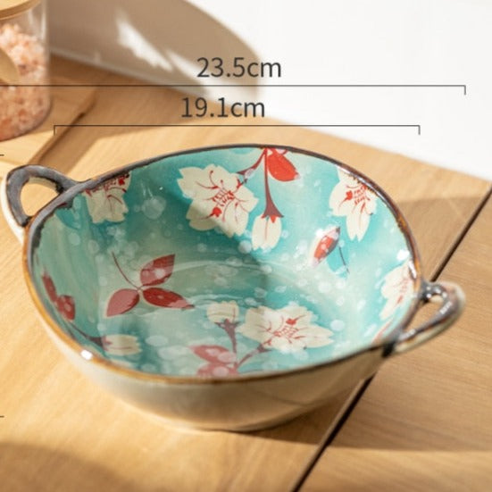 Lisslune | Flora Ceramic Pasta Bowls