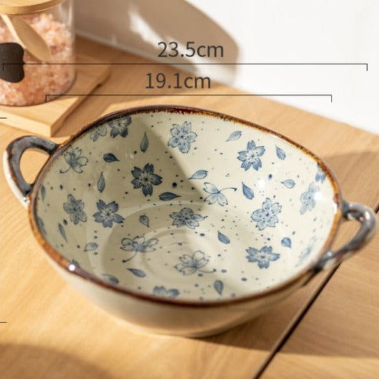 Lisslune | Flora Ceramic Pasta Bowls
