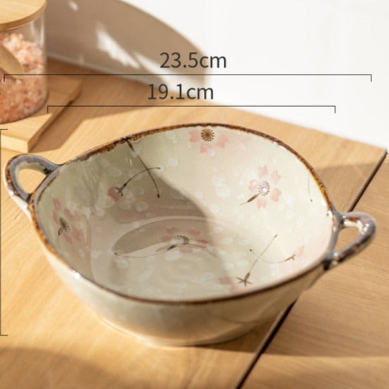 Lisslune | Flora Ceramic Pasta Bowls