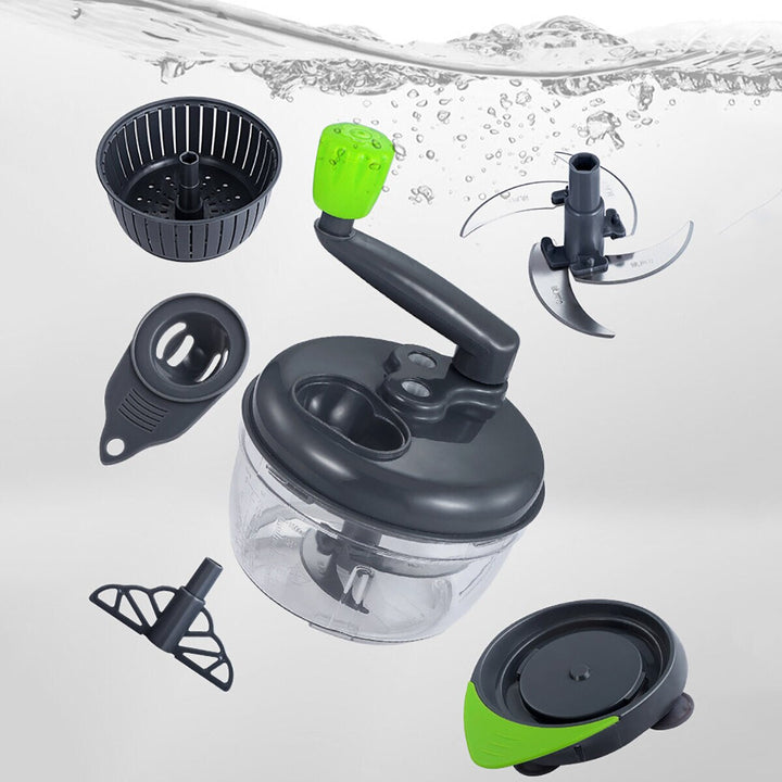 Lisslune | Manual Easy Simple Meat Vegetable Chopper Container
