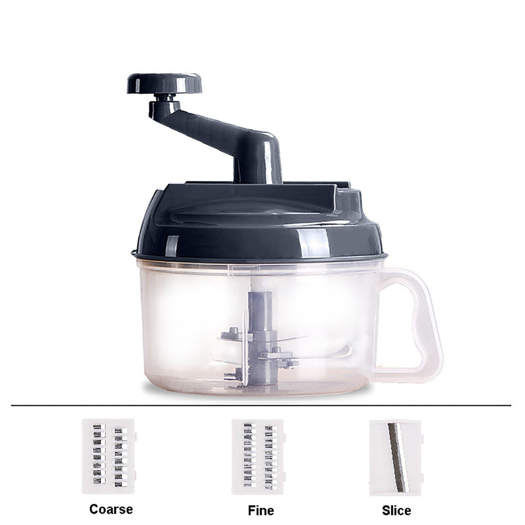 Lisslune | Manual Easy Simple Meat Vegetable Chopper Container