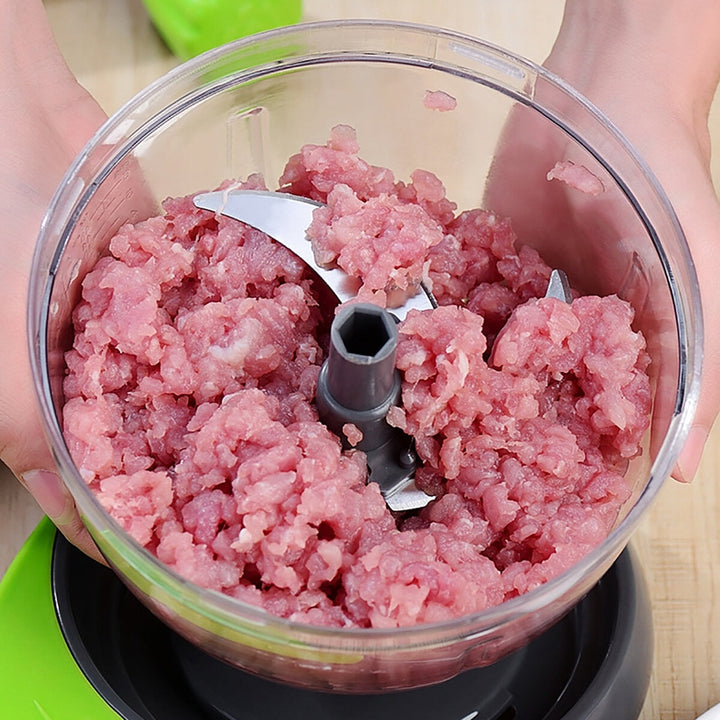 Lisslune | Manual Easy Simple Meat Vegetable Chopper Container