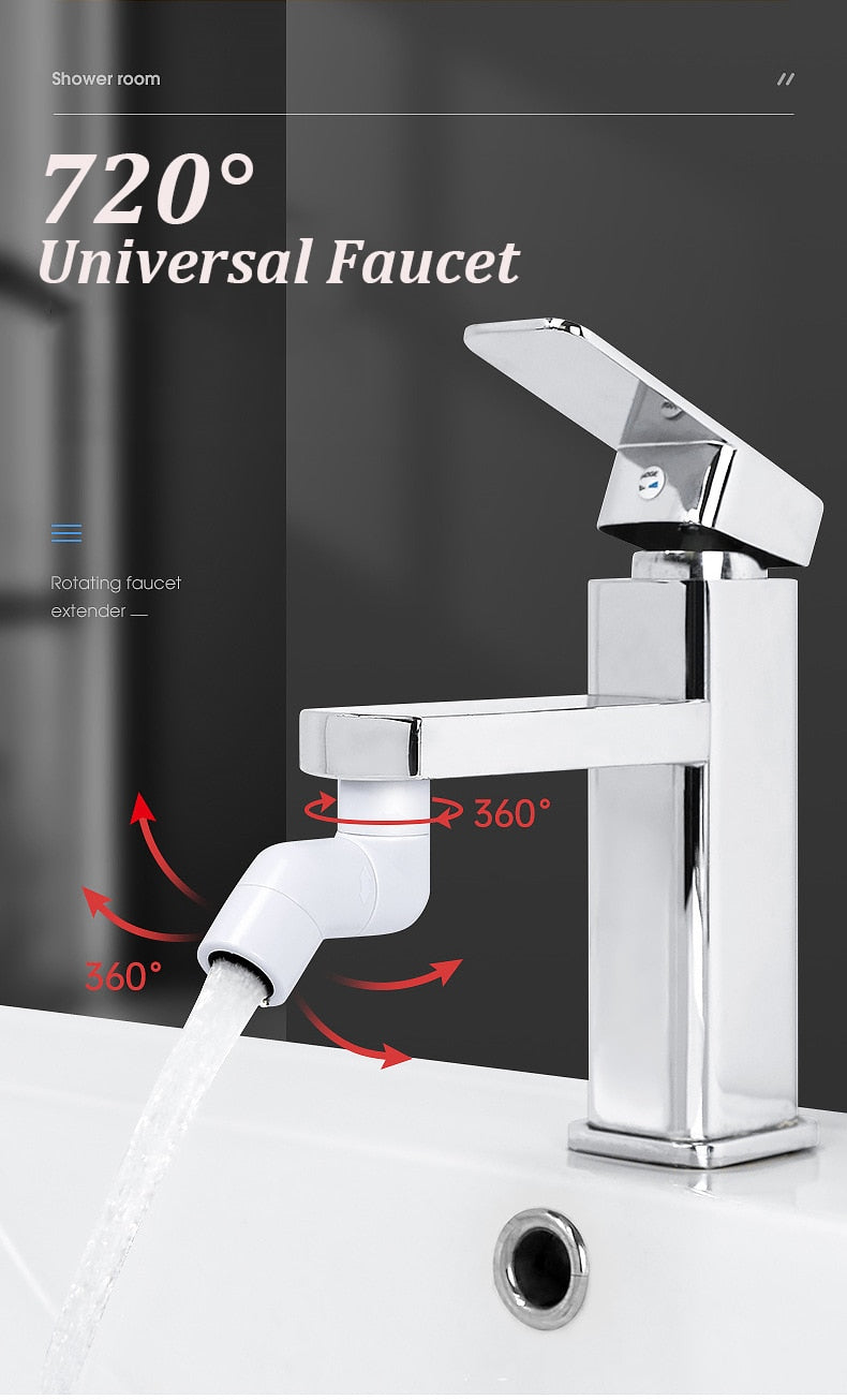 Lisslune | Universal Rotatable Anti-Splash Faucet Extender