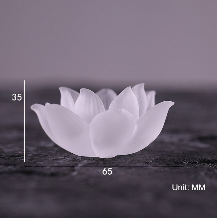 Lisslune | Aromatherapy Colored Glaze Lotus Incense Burner