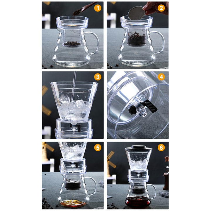 Lisslune | Cold Brew Mini Pot Coffee Maker