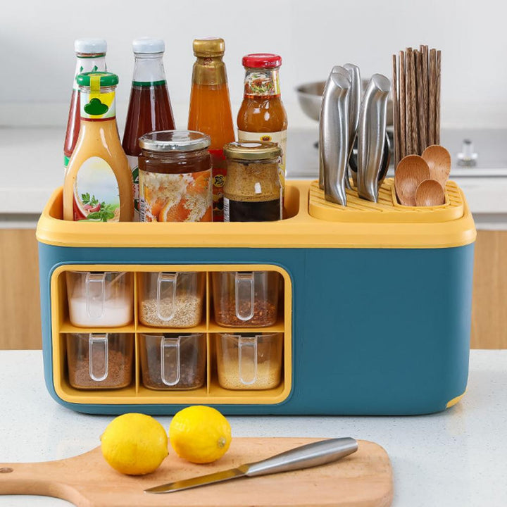 Lisslune | Multifunctional Kitchen Seasoning Holder Storage Organizer