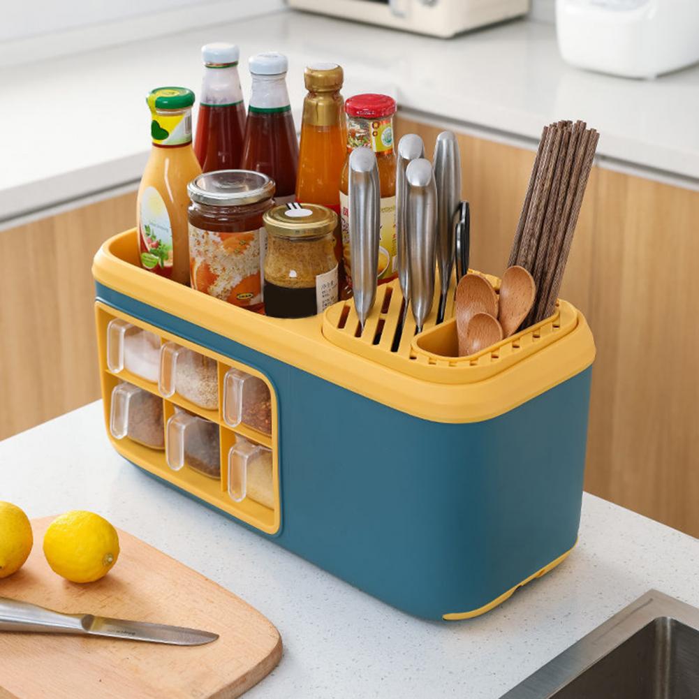 Lisslune | Multifunctional Kitchen Seasoning Holder Storage Organizer
