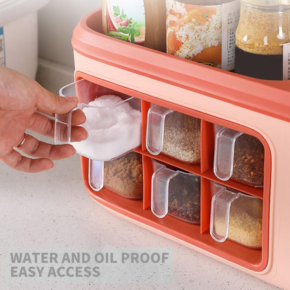 Lisslune | Multifunctional Kitchen Seasoning Holder Storage Organizer